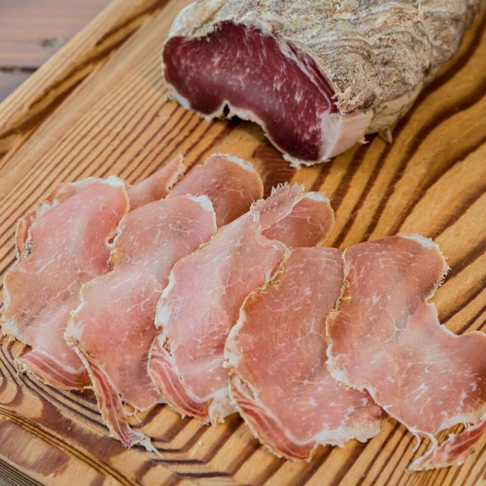 Lonza di Maiale stagionata affettata 100 gr