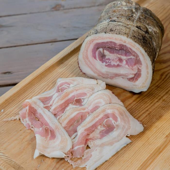 Pancetta arrotolata Affettata 100 gr