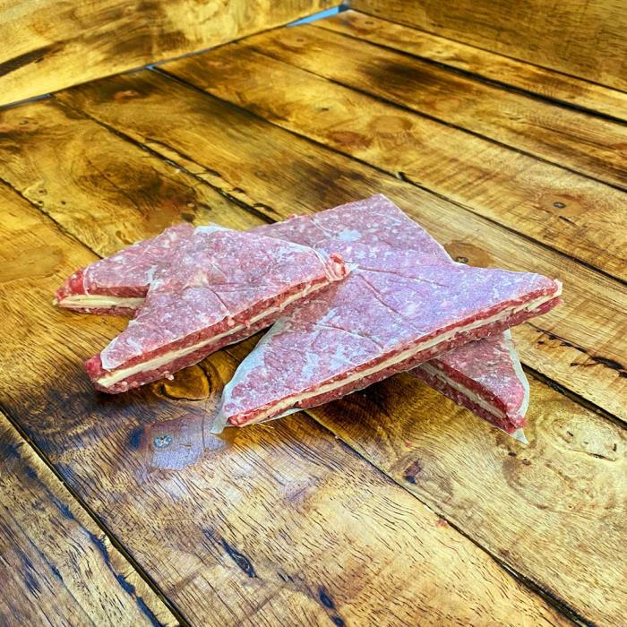 Tramezzini di Bovino Adulto "Scottona" | Prosciutto cotto e formaggio | 1,1 kg